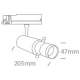 Reflektor Track Lights 12W COB LED 65668T/B/W One Light