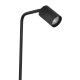 RIGOMAGNO Lampa podłogowa GU10 Czarna 901865 EGLO