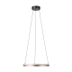MEZZOMONTE Lampa wisząca LED CCT / ściemnialna Brąz Ø48cm 901826 EGLO