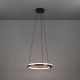 MEZZOMONTE Lampa wisząca LED CCT / ściemnialna Brąz Ø48cm 901826 EGLO