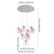 ARISCANI 2 Lampa wisząca 901922 EGLO