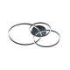 lafabryka.pl Lampa sufitowa LED czarna WINONA 670810632 TRIO