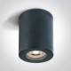 The GU10 Outdoor Cylinder Lights ABS+PC IP65 67142B/B ONE LIGHT