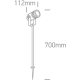 Reflektor GU10 Garden Spots IP65 67198AG/AN ONE LIGHT