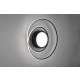 lafabryka.pl Lampa sufitowa LED czarna YAVA 672310232 TRIO