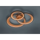 lafabryka.pl Lampa sufitowa LED czarna GRANADA 673810332 TRIO