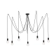 lafabryka.pl Lampa wisząca SPIDER BLACK 6785 dorwij go ......