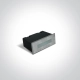 Oprawa wpuszczana Wall Recessed Pro Range 68072A/W IP65 ONE LIGHT