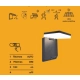 Kinkiet zewnętrzny LED IP44 MOZE 6943101012 LUTEC