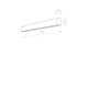 lafabryka.pl Kinkiet STRAIGHT LED M 7561 Nowodvorski