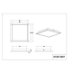 Lampa sufitowa PHOENIX – 674013007 incl. 1x SMD LED, 15W · 1x 1500lm, 3000K TRIO
