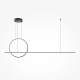 Lampa wisząca Halo MOD247PL-L49BK Maytoni