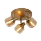 lafabryka.pl Plafon gold 3xE14 spot BJORN 77979/13/02 Lucide