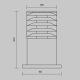 Lampa stojąca Landscape Lighting Bronx O576FL-01GR Maytoni