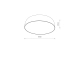 Plafon sufitowy SATELLITE M BLACK 8016 Nowodvorski