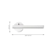 lafabryka.pl Kinkiet SYDNEY 6W LED WHITE prawy ML6347 Milagro