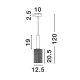 Lampa wisząca OROYA LE44335