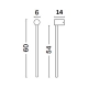 Kinkiet TECOMAN LE42849 Nova Luce