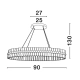 Lampa wisząca MAYO LE44227