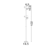 Lampa stojąca SALVIRA LE75168