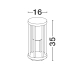 Lampa stojąca MONTIVA LE75172