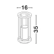 Lampa stojąca OJEDA LE73634