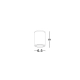 Plafon SUCRE LE73653