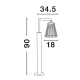 Lampa stojąca ACEVES LE73513