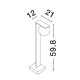 Lampa stojąca SAENZ LE73616