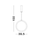 Lampa wisząca AUTLAN LE42771
