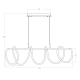 Lampa wisząca ZIGZAG BK AZ5827 AZZARDO