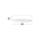 Plafon MUZQUIZ LE42840