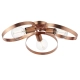 lafabryka.pl Lampa sufitowa HOOP 3LT SEMI FLUSH 91039 ENDON