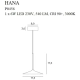 lafabryka.pl Lampa wisząca HANA P0456 MaxLight