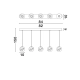 Lampa wisząca CUYO LE44720
