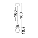 Lampa wisząca GUAY LE44214