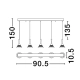 Lampa wisząca GUAY LE44216