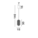 Lampa wisząca TIPUANI LE44626
