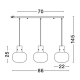 Lampa wisząca PADRE LE42630