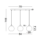 Lampa wisząca REPOS LE42651