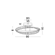 Plafon BAUTA LE42911