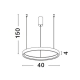 Lampa wisząca ZACAPU 40cm LE42789