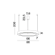 Lampa wisząca SONORA 80cm Nova Luce LE42811