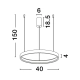 Lampa wisząca ZACAPU LE44321