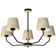 lafabryka.pl Lampa wisząca ETNA Black 5xE27 MLP7277 Milagro