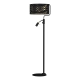 lafabryka.pl Lampa podłogowa SENSO Black/Gold 1xE27 + 1x mini GU10 MLP7300 Milagro