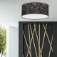 lafabryka.pl Lampa Sufitowa SATINO GOLD 2xE27 MLP7317 Milagro