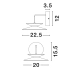 Kinkiet GUANAY LE44745