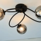 lafabryka.pl Plafon ELLIPSE 3LT SEMI FLUSH 95289 ENDON