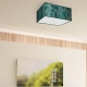 lafabryka.pl Lampa sufitowa ZIGGY GREEN Gold/Bottle green 2xE27 MLP7574 Milagro